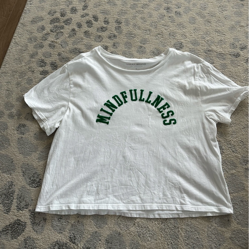 Lucky Brand Mindfulness Tshirt